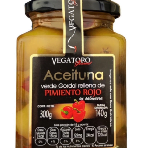 Olivy Gordal plněné červenou paprikou 300g