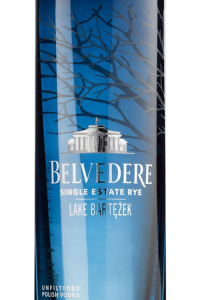 Belvedere Single Estate Rye Lake Bartezek 0
