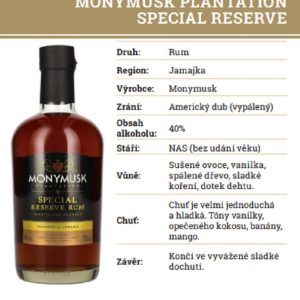 Monymusk Plantation Special Reserve 0